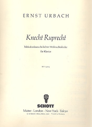 Ernst Urbach - Knecht Ruprecht