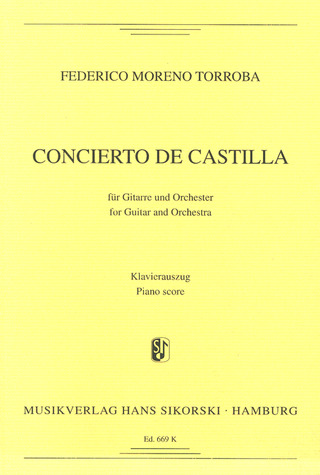 Federico Moreno Torroba - Concierto de Castilla