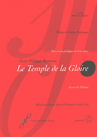 Jean-Philippe Rameau - Le Temple de la Gloire