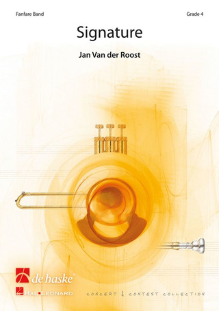 Jan Van der Roost: Signature