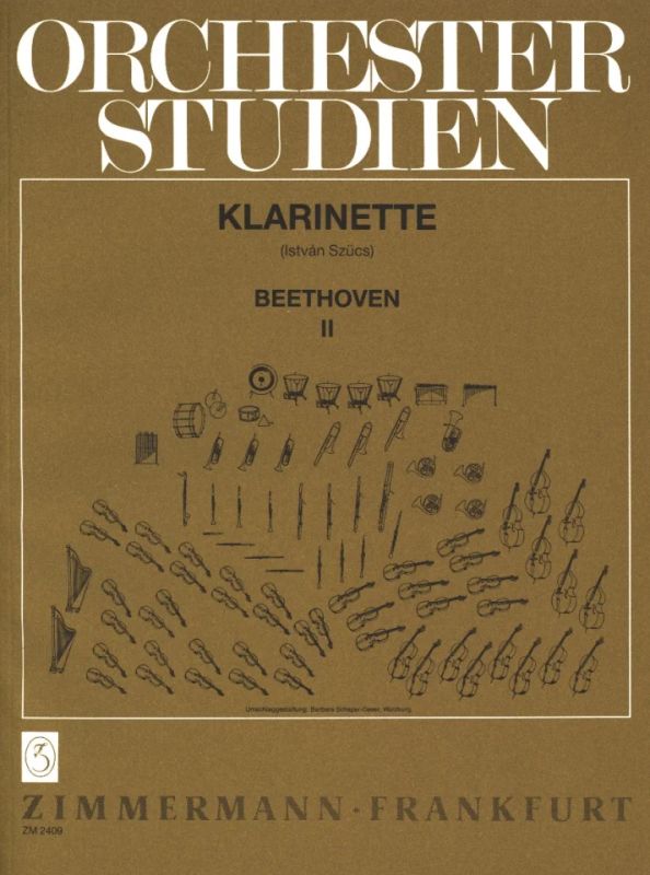Ludwig van Beethoven - Orchesterstudien Klarinette/Clarinet