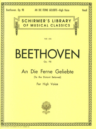 Ludwig van Beethoven - An Die Ferne Geliebte