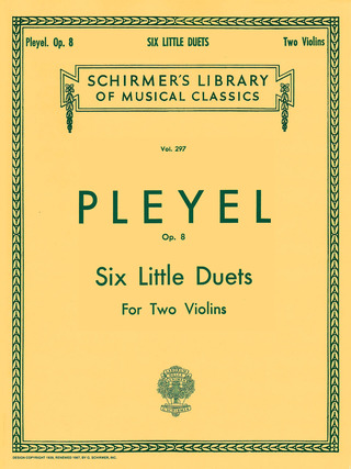 Ignaz Josef Pleyel - Six Little Duets, Op. 8