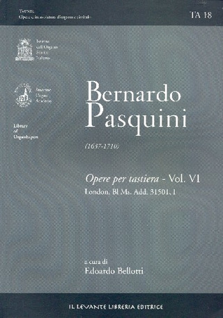 B. Pasquini - Opere per tastiera 6