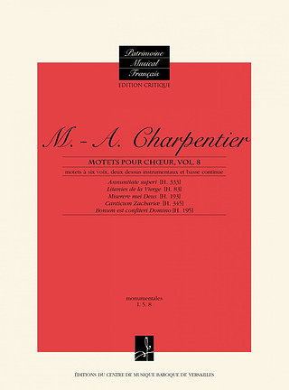 Marc-Antoine Charpentier - Motets pour choeur 8