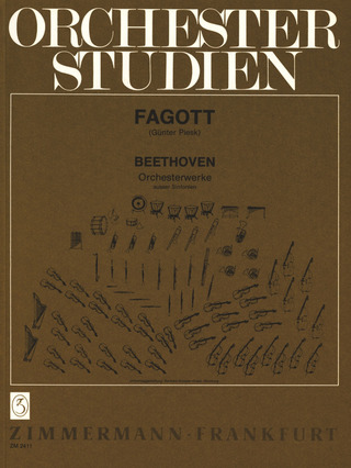 Ludwig van Beethoven - Orchesterstudien Fagott/Bassoon