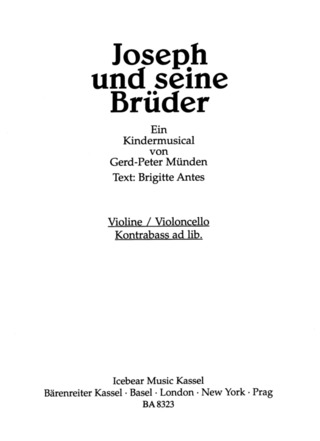 Gerd-Peter Münden - Joseph und seine Brüder