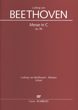Ludwig van Beethoven - Messe in C op. 86