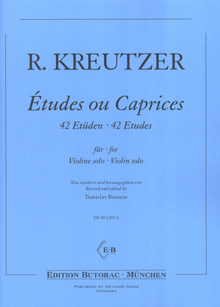 Rodolphe Kreutzer - Études ou Caprices