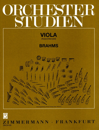 Johannes Brahms - Orchesterstudien Viola a