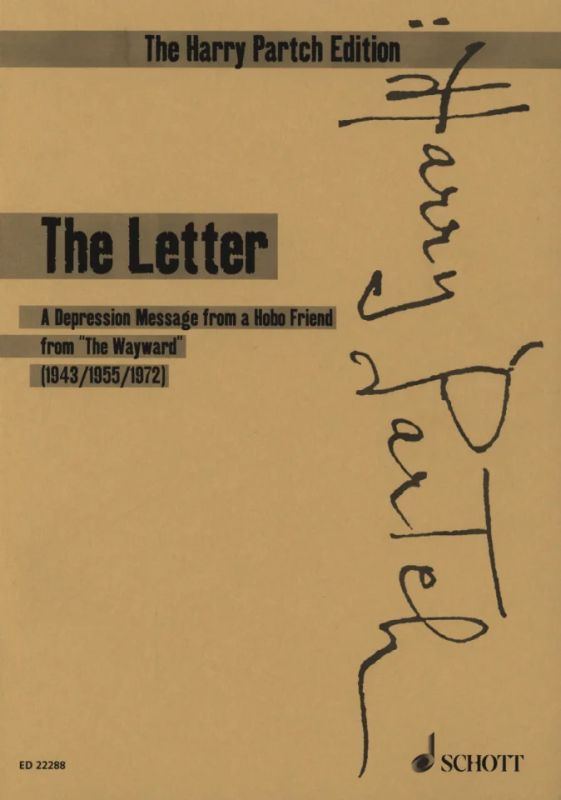 Harry Partch - The Letter