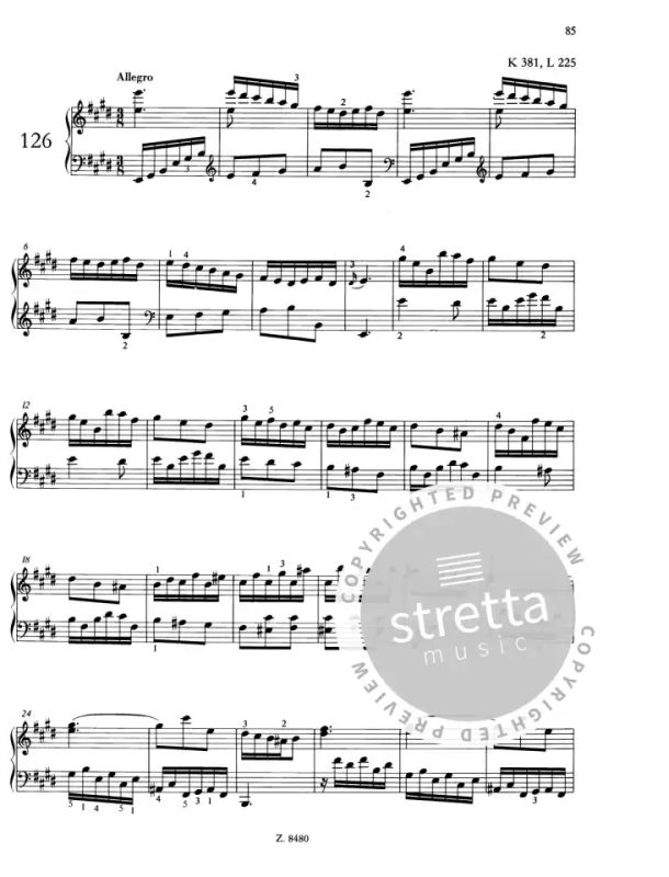 Domenico Scarlatti - 200 Sonate per clavicembalo (pianoforte) 3 (4)