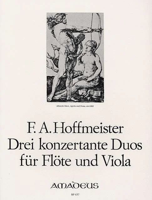 Franz Anton Hoffmeister - 3 Konzertante Duos