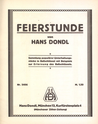 Hans Dondl - Feierstunde 1