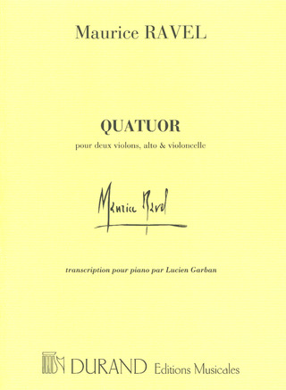 Maurice Ravel - Quatuor