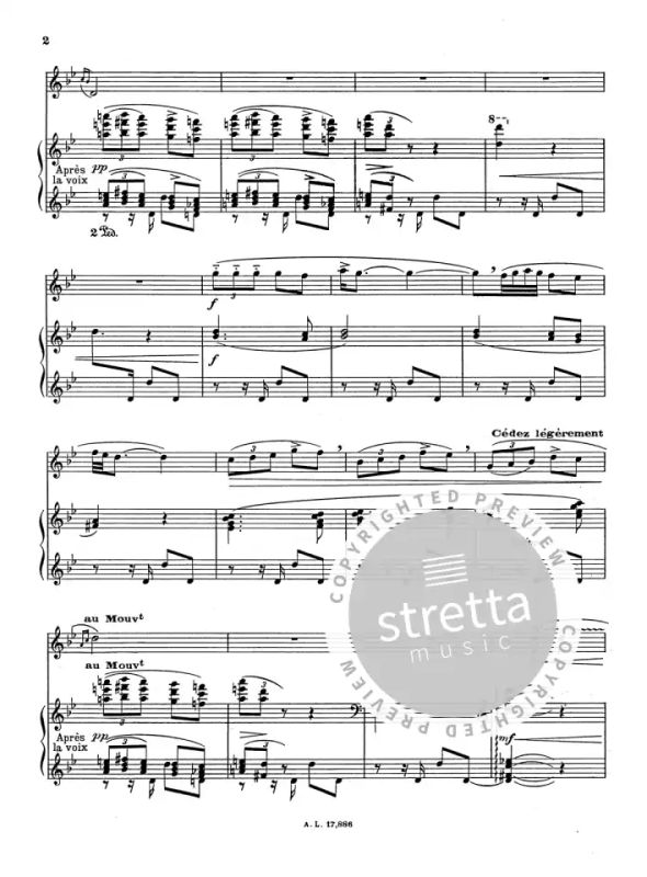 Maurice Ravel: Vocalise Etude Nr. 141 (Piece En (2)