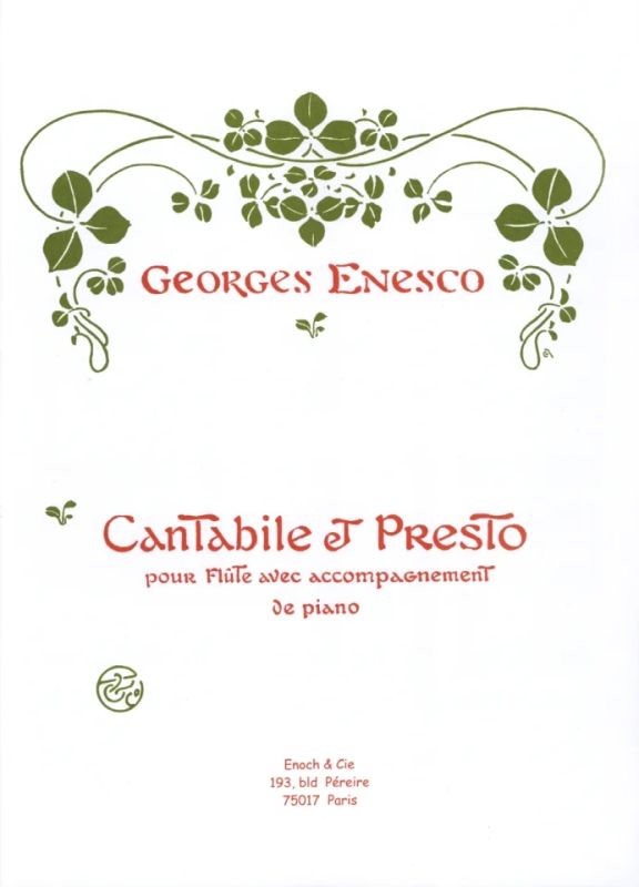 George Enescu - Cantabile et Presto