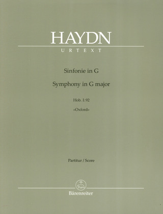 Joseph Haydn: Symphony in G major Hob. I:92 "Oxford"