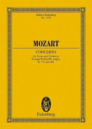 Wolfgang Amadeus Mozart - Konzert Nr. 5 D-Dur mit Rondo D-Dur
