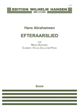 Hans Abrahamsen - Efteraarslied / Herbstlied