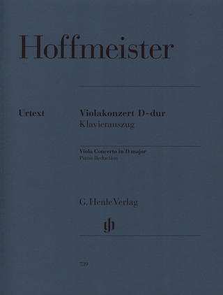 Franz Anton Hoffmeister - Violakonzert D-Dur