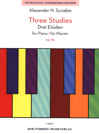 Alexander Skrjabin: Three Studies op. 65