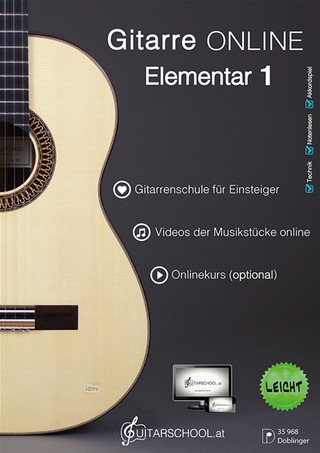 Norman Gänser - Gitarre Online Elementar 1