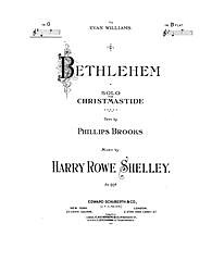 Harry Rowe Shelley, Phillips Brooks - Bethlehem