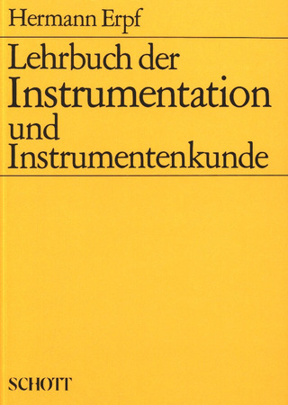 Hermann Erpf - Lehrbuch der Instrumentation und Instrumentenkunde