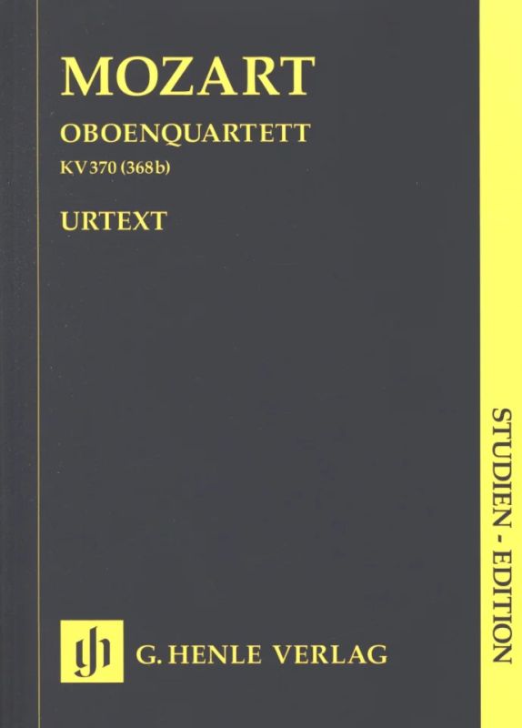 Wolfgang Amadeus Mozart - Oboe Quartet F major K. 370 (368b)