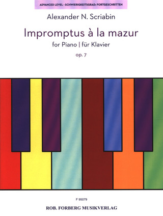 Alexander Skrjabin: Impromptus à la mazur op. 7