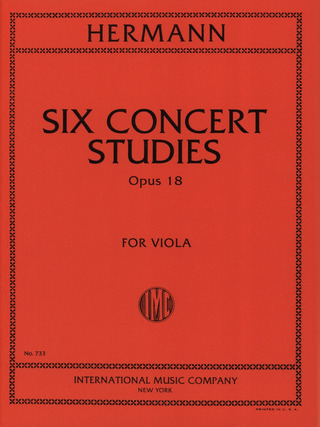 Studi Da Concerto (6) Op. 18