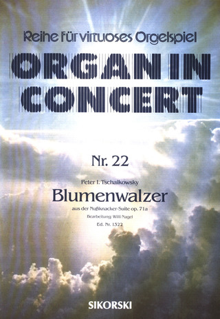 Pjotr Iljitsj Tsjaikovski: Blumenwalzer aus der Nußknacker-Suite für elektronische Orgel op. 71 a