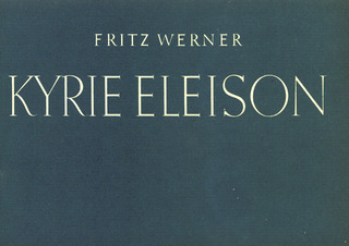 Fritz Werner - Kyrie Eleison - 20 Neue Lieder
