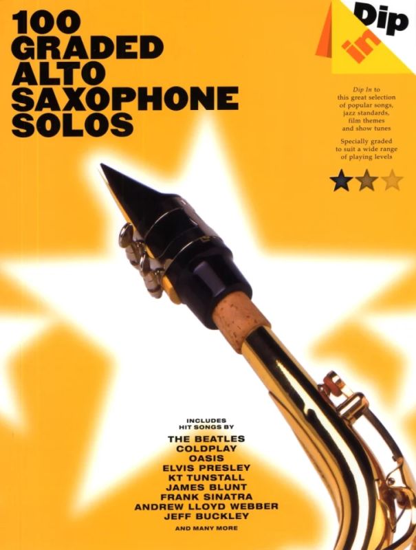Dip In: 100 Graded Alto Sax Solos Asax Book