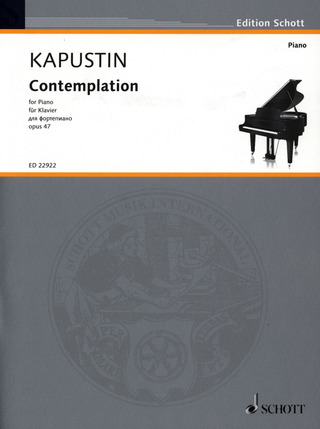Nikolai Kapustin: Contemplation op. 47