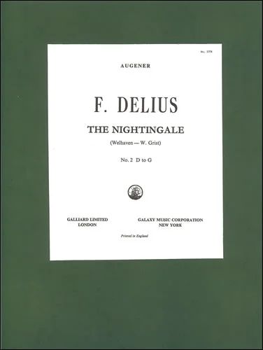 Frederick Delius - The Nightingale (‘Sing! Sing!’)