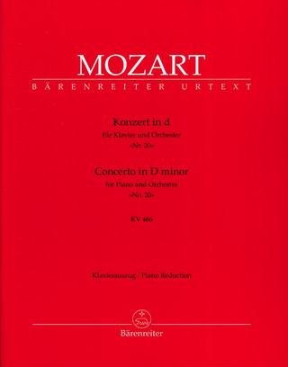 Wolfgang Amadeus Mozart: Konzert Nr. 20 d-Moll KV 466