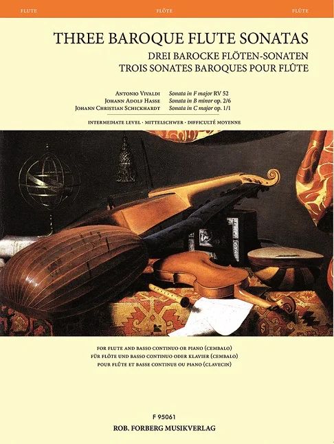 Antonio Vivaldiet al. - Three Baroque Flute Sonatas