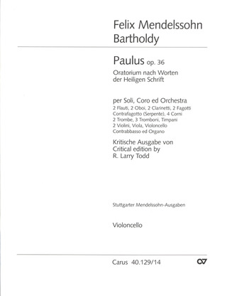 Felix Mendelssohn Bartholdy - St. Paul op. 36