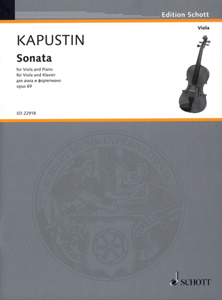 Nikolai Kapustin: Sonata op. 69