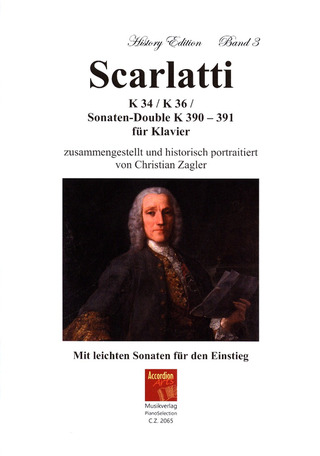 Domenico Scarlatti: Sonaten K 34 / K 36 / Sonaten-Double K 390-391