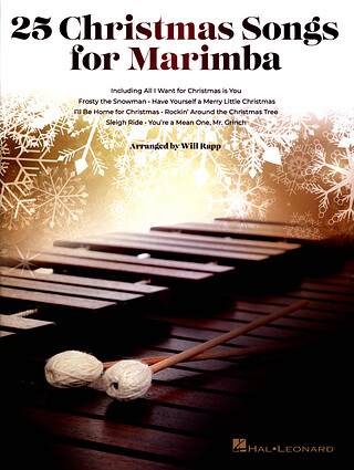 25 Christmas Songs for Marimba