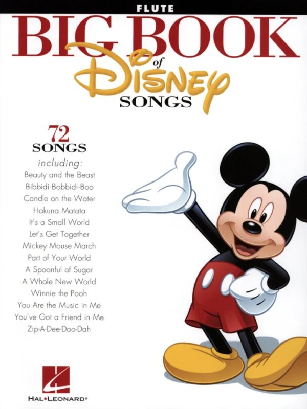 The Big Book of Disney Songs – Flute