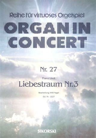 Franz Liszt - Liebestraum Nr. 3 für elektronische Orgel