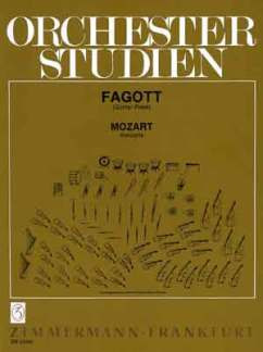 Wolfgang Amadeus Mozart - Orchesterstudien Fagott/Bassoon