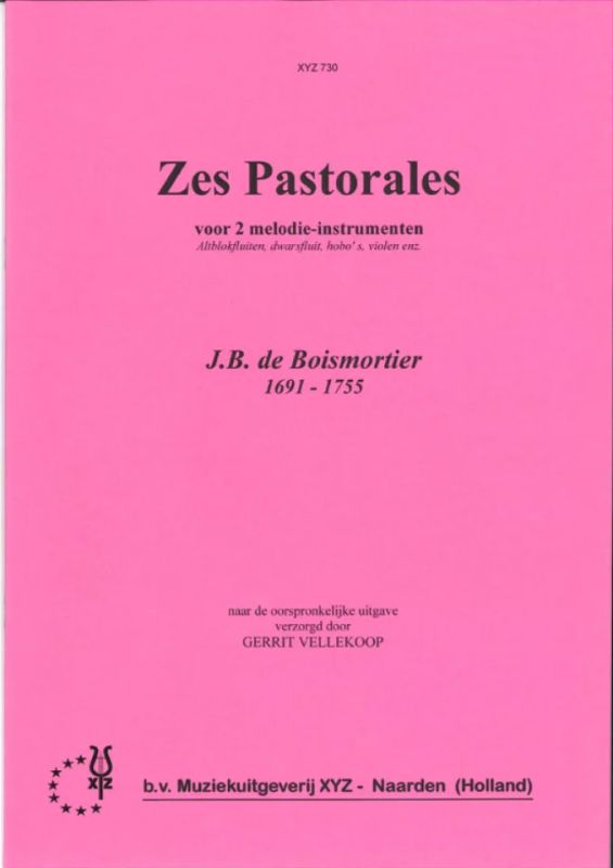 Joseph Bodin de Boismortier - 6 Pastorales