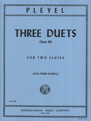 Ignaz Josef Pleyel: Three Duets op. 68