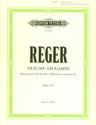 Max Reger - Träume am Kamin op. 143 "Zwölf kleine Klavierstücke" (Jena, Juni 1915)