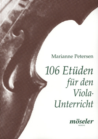 Marianne Petersen - 106 etudes for the viola lessons